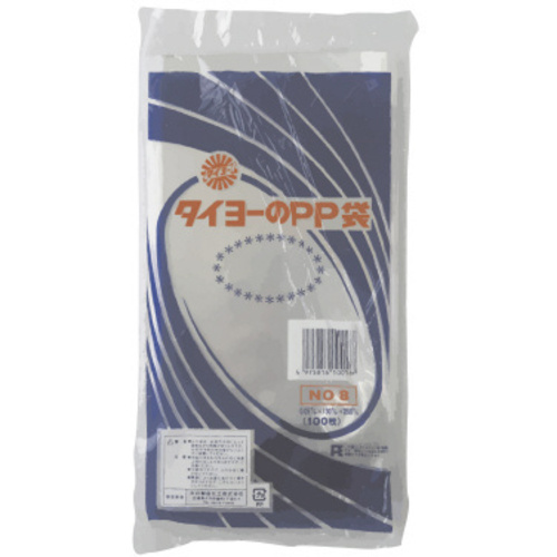タイヨーのＰＰ袋　０．０５ｍｍ　Ｎｏ．８