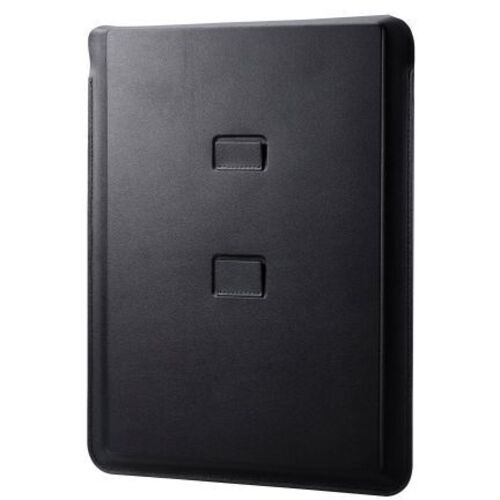 １１インチｉＰａｄ　Ｐｒｏ（Ｍ４）レザーポーチ／スタンド／Ａｐｐｌｅ　Ｐｅｎｃｉｌ収納／ブラック　■お取り寄せ品