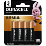 アルカリ乾電池　単３　４本