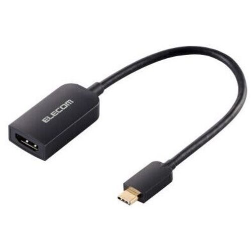 Ｔｙｐｅ－Ｃ映像変換アダプタ／ＴｙｐｅＣ－ＨＤＭＩ／６０Ｈｚ／ブラック　ＡＤ－ＣＨＤＭＩＱＢＫ４　■お取り寄せ品
