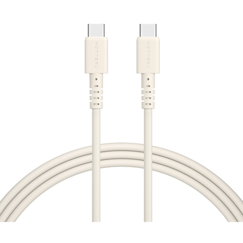 ＭＯＴＴＥＲＵ　ＵＳＢ－Ｃ　ｔｏ　Ｃシリコンケーブル　２ｍ　アーモンドミルク　■お取り寄せ品
