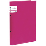 リングファイル　Ａ４－Ｓ　ピンク　【お取り寄せ品】６営業日以内届