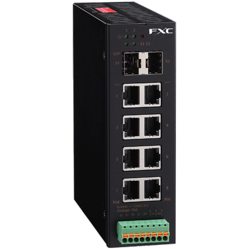 １０００Ｔ&times;８＋２ＳＦＰ　産業用スイッチ　ＩＳ１０１０ＰＥ　■お取り寄せ品