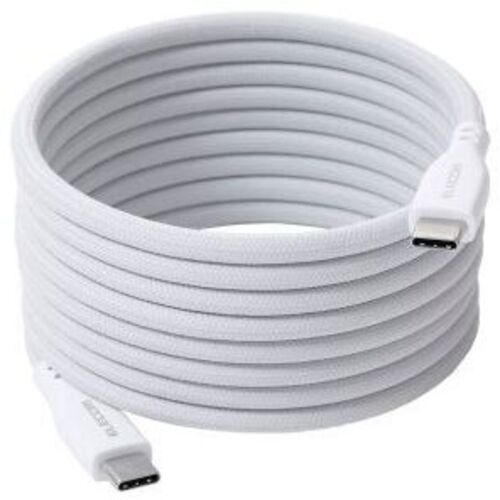 ＵＳＢ　Ｔｙｐｅ－Ｃケーブル／まとまる／メッシュ／２．０ｍ／ホワイト　ＭＰＡ－ＣＣＴＭＧ２０ＷＨ　■お取り寄せ品