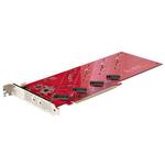 Ｍ．２　ＳＳＤ拡張カード／ＰＣＩｅ４．０／４スロット　ＱＵＡＤ－Ｍ２－ＰＣＩＥ－ＣＡＲＤ－Ｂ　■お取り寄せ品