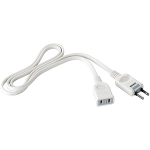 電源延長ケーブル　２ｍ　ホワイト　■お取り寄せ品