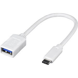 ＵＳＢ３．１　Ｇｅｎ１変換ケーブル（Ａメス　ｔｏ　Ｃ）　０．１５ｍ　ホワイト　■お取り寄せ品