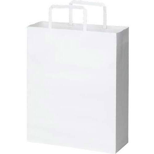 紙袋　平紐　白　スタンダード　Ｓ　５０枚×６