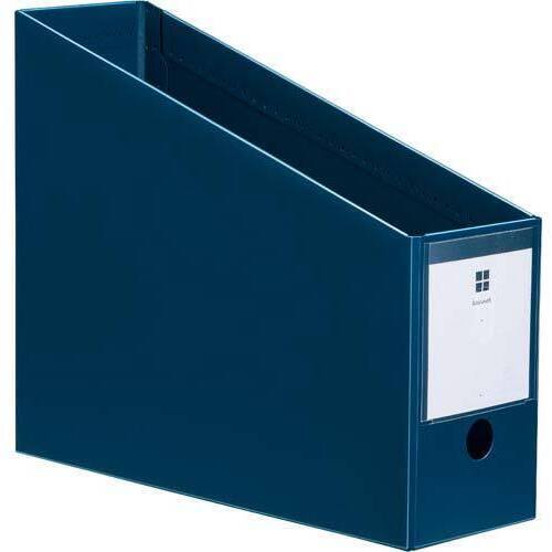 ２ＷＡＹ　ＰＰ製ファイルボックス幅１００紺１０個
