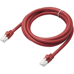 ＬＡＮケーブル／ＣＡＴ６Ａ対応／２ｍ／ヨリ線／レッド　ＬＤ－ＧＰＡＴ／ＲＤ２／ＲＳ　■お取り寄せ品
