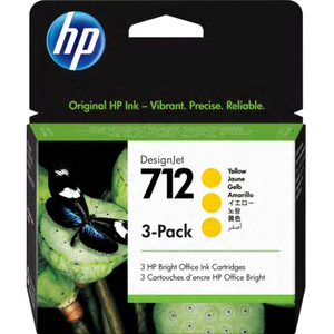 ＨＰ７１２インクカートリッジ　イエロー　２９ｍｌ&times;３　３ＥＤ７９Ａ　■お取り寄せ品