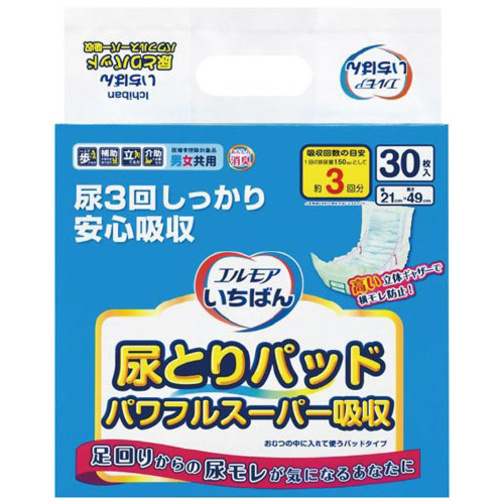 エルモアいちばん　尿とりＰパワフルＳ吸収３０枚