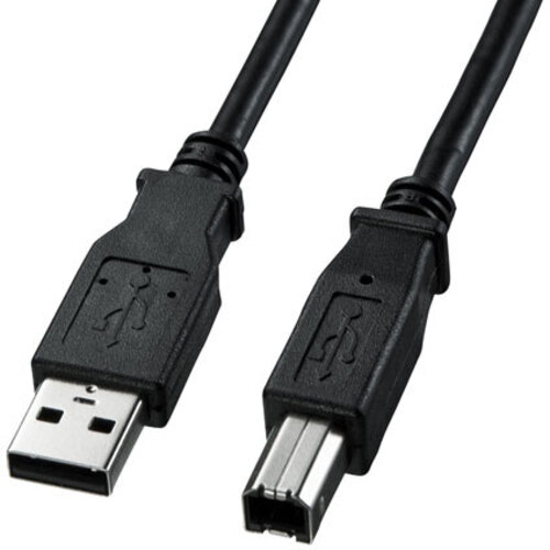 ＵＳＢ２．０ケーブル（ブラック・１ｍ）　ＫＵ２０－１ＢＫＫ２　■お取り寄せ品