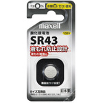 酸化銀ボタン電池　ＳＲ４３　１ＢＳ　Ｄ