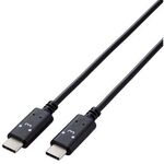 ＵＳＢ　Ｔｙｐｅ－Ｃケーブル／顔つき／１．０ｍ／くろちゃん　ＭＰＡ－ＣＣＦ１０ＢＦ　■お取り寄せ品