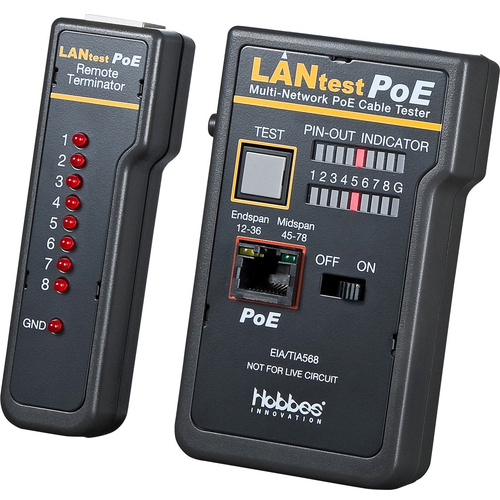 ＰｏＥ　ＬＡＮケーブルテスター　ＬＡＮ－ＴＳＴ５　■お取り寄せ品