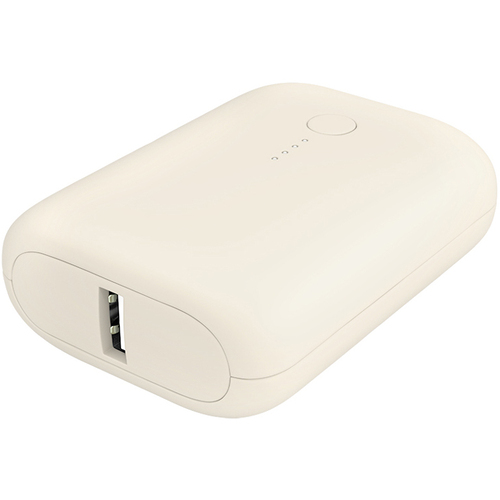 ＭＯＴＴＥＲＵ　モバイルバッテリー　１００００ｍＡｈ　アーモンドミルク　ＭＯＴ－ＭＢ１０００１－ＡＭ　■お取り寄せ品