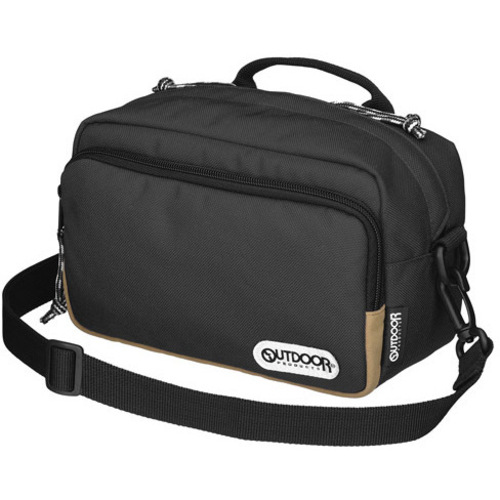 ＯＵＴＤＯＯＲ　ＰＲＯＤＵＣＴＳ（アウトドアプロダクツ）　カメラショルダーバッグ０３　ブラック　■お取り寄せ品