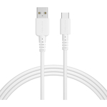 ＵＳＢ－Ａ　ｔｏ　Ｃシリコンケーブル　２ｍ　エアリーホワイト　ＭＯＴ－ＳＣＢＡＣＧ２００－ＷＨ　■お取り寄せ品