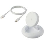 マグネットＱｉ２規格対応ワイヤレス充電器／１５Ｗ／Ｔｙｐｅ－Ｃ入力／折りたたみスタンド／ホワイト　■お取り寄せ品