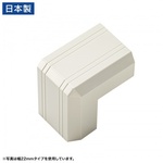 ＣＡ－ＫＫ１７ＭＷ用ケーブルカバー（幅１７ｍｍ、出角、ミルキーホワイト）　ＣＡ－ＫＫ１７ＭＷＤ　■お取り寄せ品