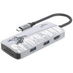 Ｃｏｎｎｅｃｔ　ＵＳＢ－Ｃ　５－ｉｎ－１　マルチポートハブ　ＡＶＣ００７ｑｃＭＶＶ２－ＤＹ　■お取り寄せ品