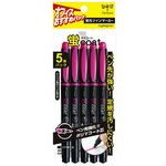 蛍光マーカー　蛍コート　ツイン　桃　５ＰパックＸ５