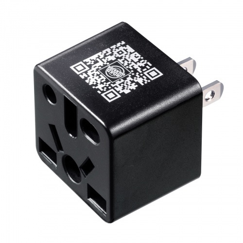 日本専用マルチタイプ電源変換アダプタ（ブラック）　ＴＲ－ＡＤ５ＢＫＫ　■お取り寄せ品