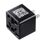 日本専用マルチタイプ電源変換アダプタ（ブラック）　ＴＲ－ＡＤ５ＢＫＫ　■お取り寄せ品