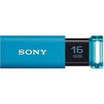 ＵＳＢメモリ　ポケットビットＵ　１６ＧＢ　ブルー