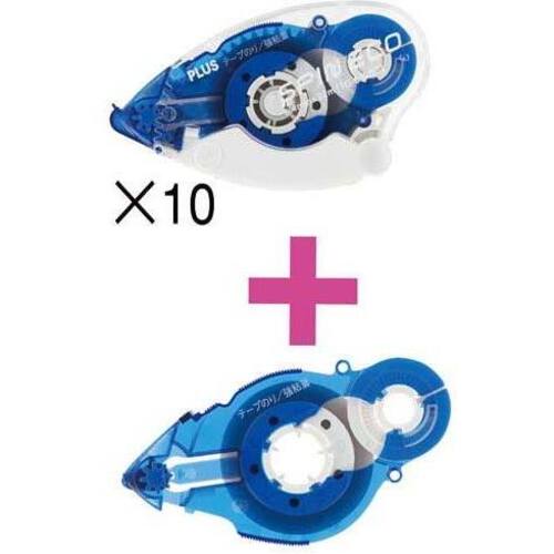 テープのり　スピンエコブルー１０個＋詰替１個