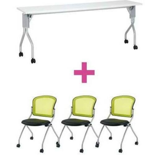セット品 UPフラップテーブル2 1845WH Z－SET－UP1845WH