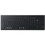 キーボード／Ｂｌｕｅｔｏｏｔｈ／ワイヤレス／メンブレン式／フルサイズ／洗える　ＴＫ－ＷＳ０３ＢＭＫＢＫ　■お取り寄せ品