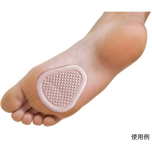 足裏ジェルパッド　タコ防止・滑り止め　２枚入　＃Ｐ８２０１