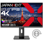 液晶ディスプレイ　２３．８型／３８４０×２１６０／ＨＤＭＩ、ＤＰ、ＵＳＢ　Ｔｙｐｅ－Ｃ×１／ホワイト　■２営業日内届