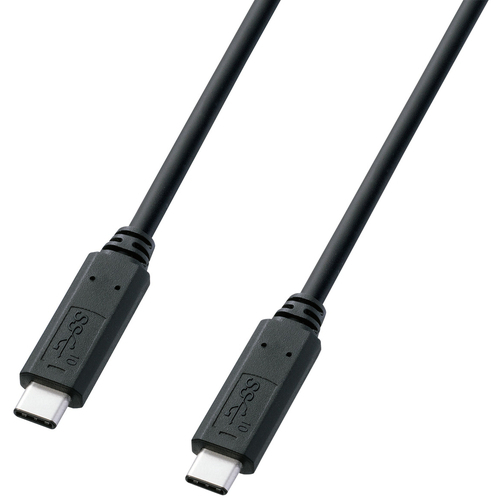 ＵＳＢ３．１　Ｇｅｎ２　Ｔｙｐｅ　Ｃ　ＰＤ対応ケーブル（１ｍ・ブラック）　ＫＵ３１－ＣＣＰ３１０　■お取り寄せ品