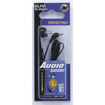 ラジオイヤホン　１ｍ　ブラック　ＲＥ－０４Ｌ（ＢＫ）　■お取り寄せ品