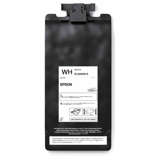 ＳｕｒｅＣｏｌｏｒ用　インクパック／１５００ｍｌ（ホワイト）　ＳＣ３５ＷＷ１５　■お取り寄せ品