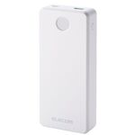 モバイルバッテリー／残量表示／６７Ｗ／ケーブル一体／ホワイト　ＤＥ－Ｃ７７－２００００ＷＨ　■お取り寄せ品