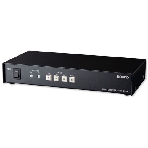 ＨＤＭＩ　３ｃｈセレクター（３入力１出力、４Ｋ対応、業務用、外部制御対応）　ＨＳＷＴ－４Ｋ３００　■お取り寄せ品