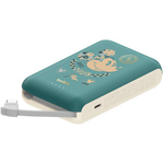 ＢｏｏｓｔＣｈａｒｇｅ　２０Ｗ　ケーブル内蔵　モバイルバッテリー　１００００ｍＡｈ　ミッキーマウス　■お取り寄せ品