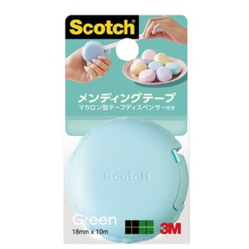 メンディングテープ　マカロン型　ＧＲ&times;５