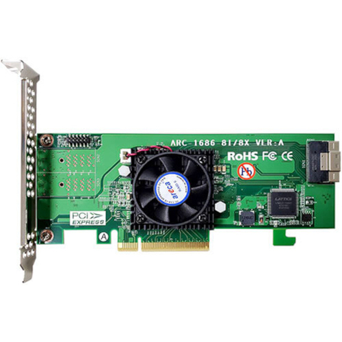 ８ポート内蔵用ＲＡＩＤカード　Ｔｒｉモード対応　ＡＲＣ－１６８６－８Ｉ　■お取り寄せ品