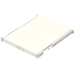 １Ｕ／型　スライド式　台板　ロングタイプ　（５５０ｍｍ）　白　ＲＡ２５００Ｗ　■お取り寄せ品