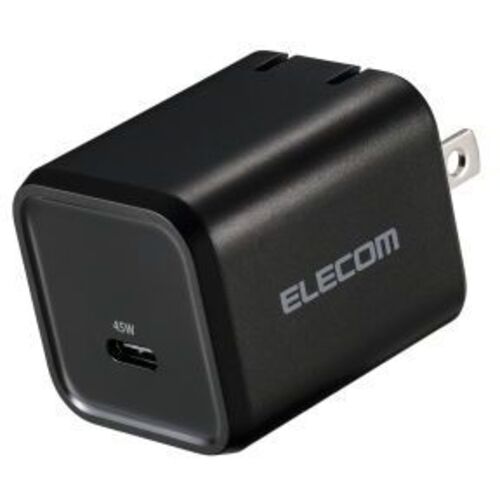 ＡＣ充電器／ＵＳＢ　ＰＤ／４５Ｗ／Ｔｙｐｅ－Ｃ&times;１／ブラック　ＭＰＡ－ＡＣ１２２４５ＢＫ　■お取り寄せ品