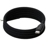 ＵＳＢ　Ｔｙｐｅ－Ｃケーブル／まとまる／メッシュ／１．０ｍ／ブラック　ＭＰＡ－ＣＣＴＭＧ１０ＢＫ　■お取り寄せ品