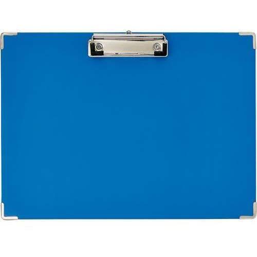 貼り表紙クリップボード　Ａ４横ブルー１０枚