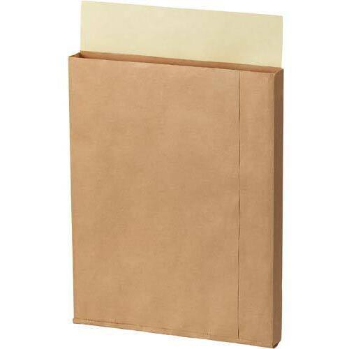 ポストイン定形外封筒　角２　未晒クラフト　１００枚