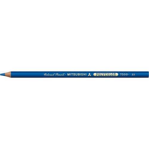 色鉛筆７５００　３３　青　１２本入