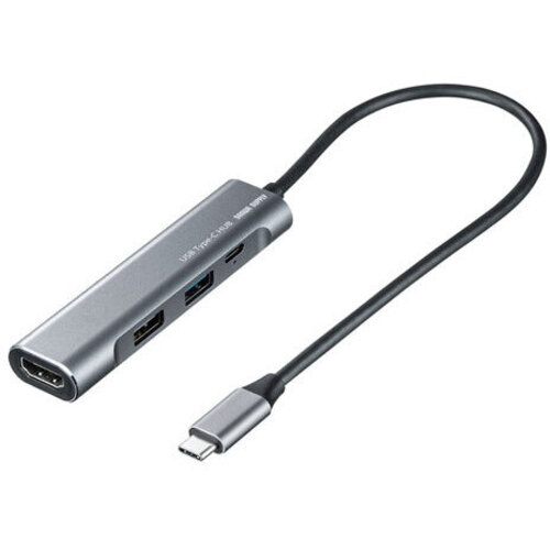 ＨＤＭＩポート付　ＵＳＢ　Ｔｙｐｅ－Ｃハブ　ＵＳＢ－３ＴＣＨ３７ＧＭ　■２営業日内届